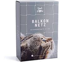 Samtpfote® Red de protección para gatos para balcón y ventana- calidad prémium- extragrande- 8 x 3 m- resistente a…